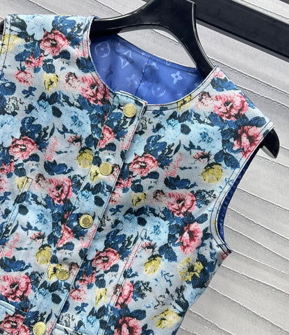 LU Floral  dress  limited