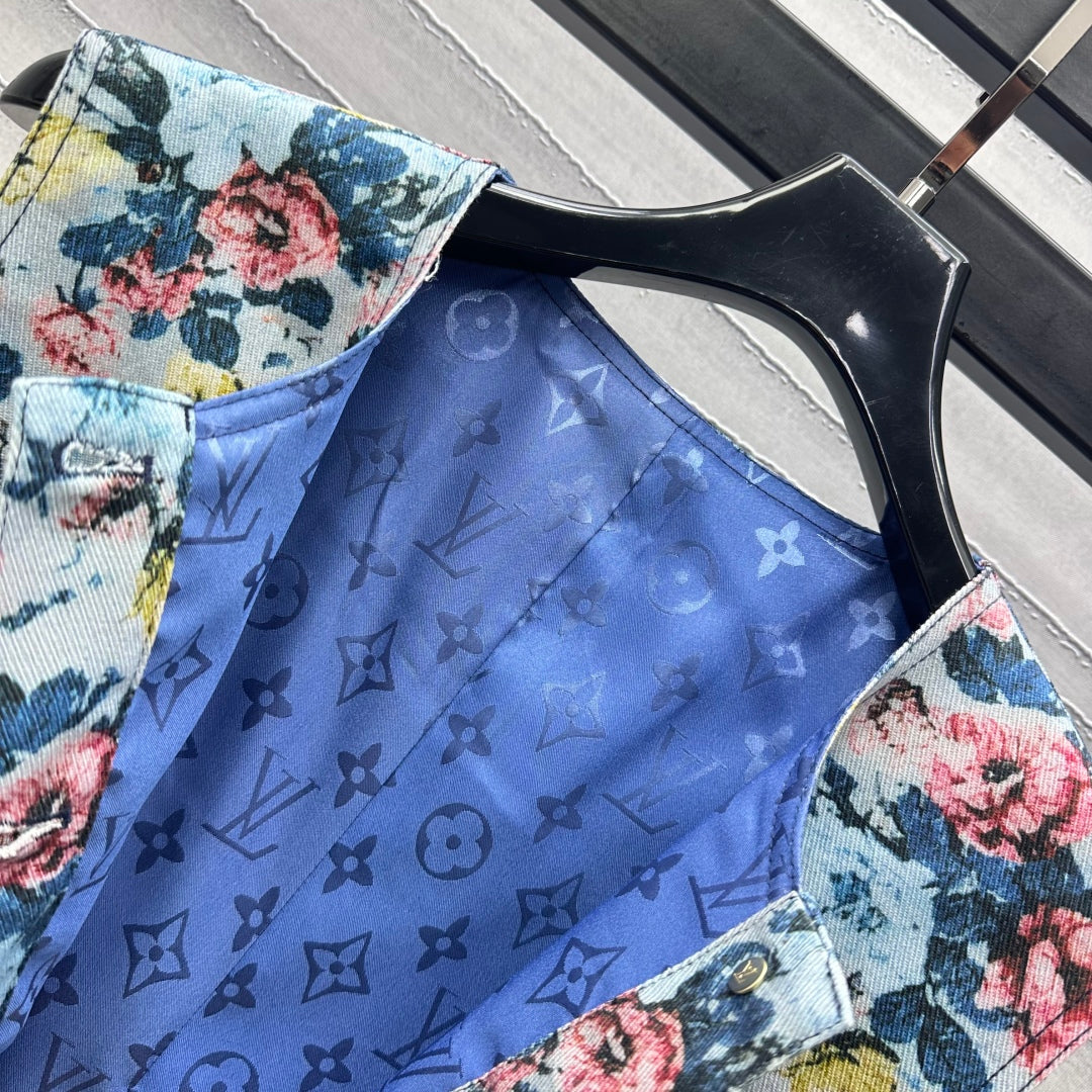 LU Floral  dress  limited