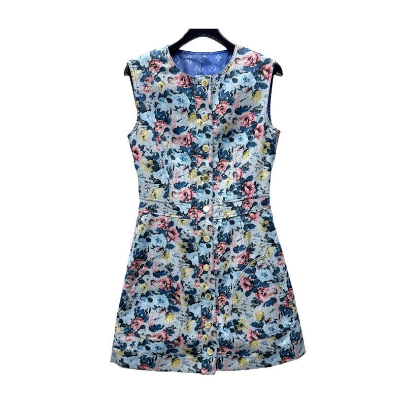 LU Floral  dress  limited