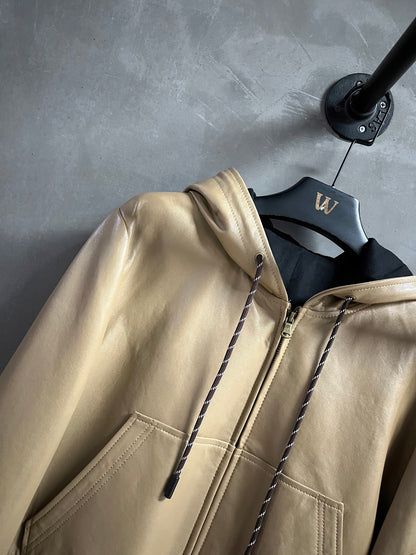 PRD Leather Jacket  Woman