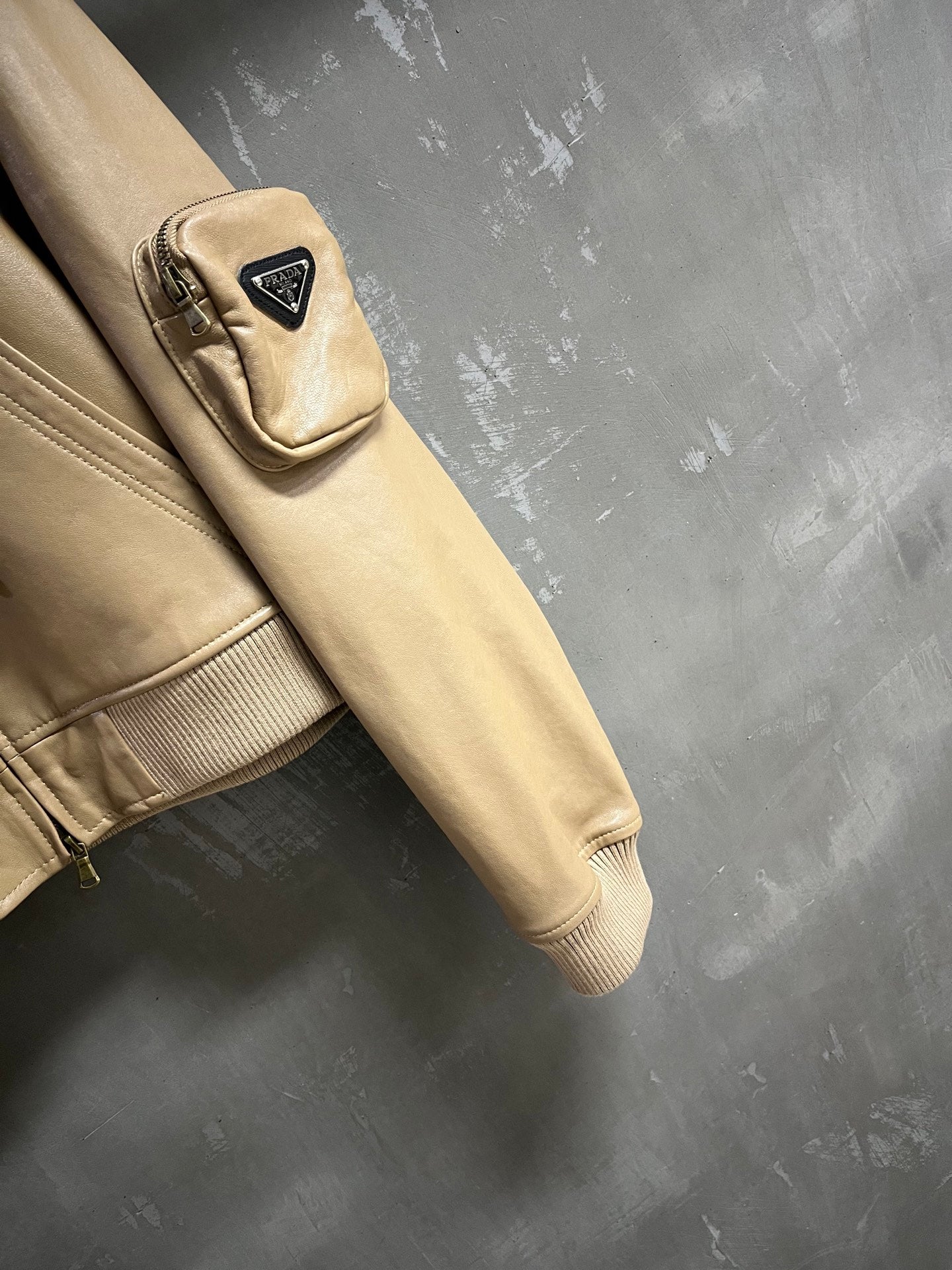 PRD Leather Jacket  Woman
