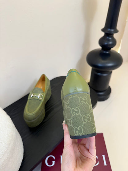 GU Platform  Shoes Woman 3 Color's Horsebit 42