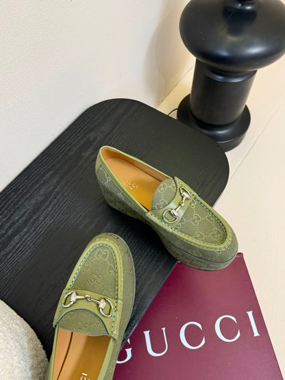 GU Platform  Shoes Woman 3 Color's Horsebit 42