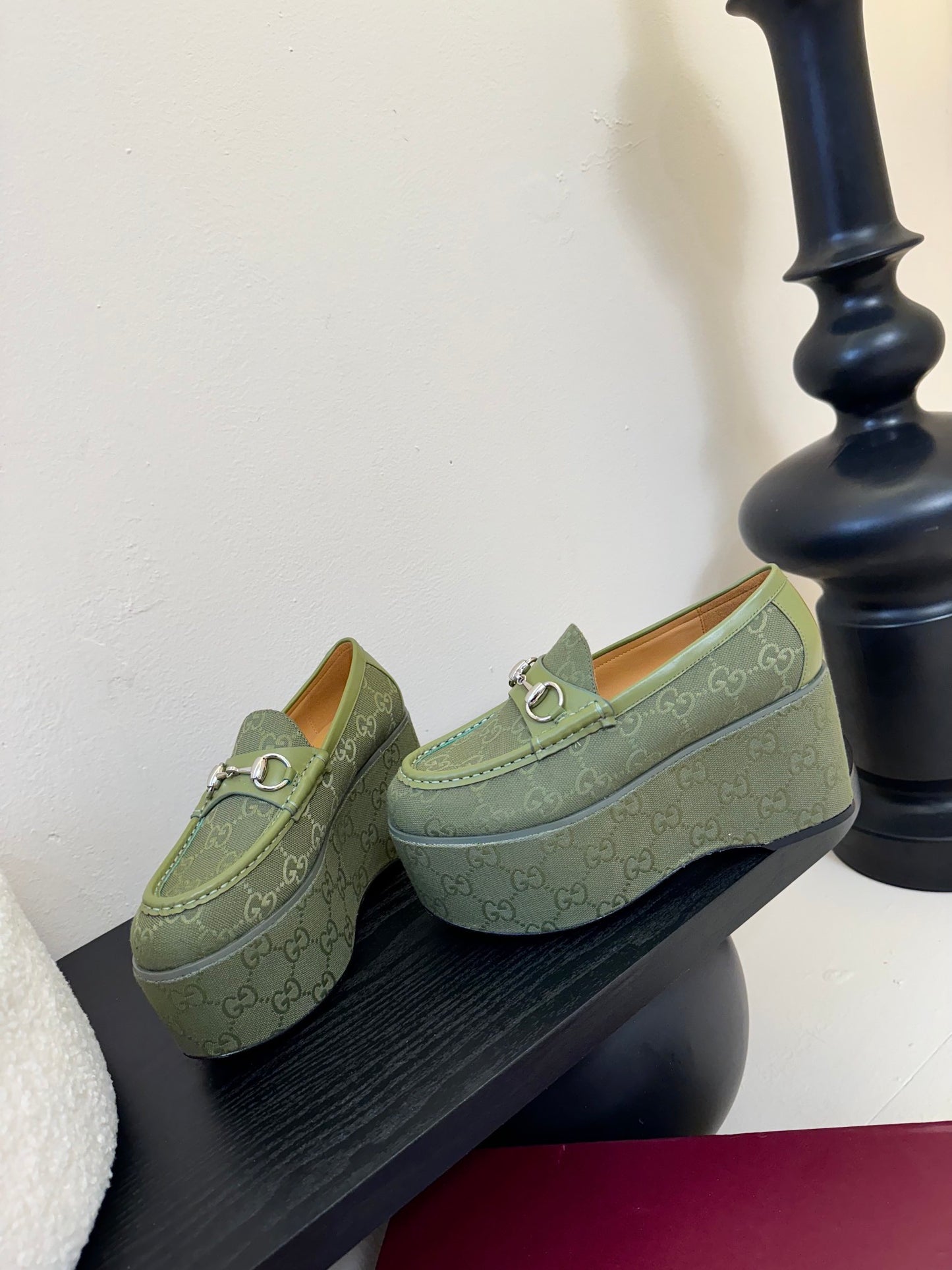 GU Platform  Shoes Woman 3 Color's Horsebit 42