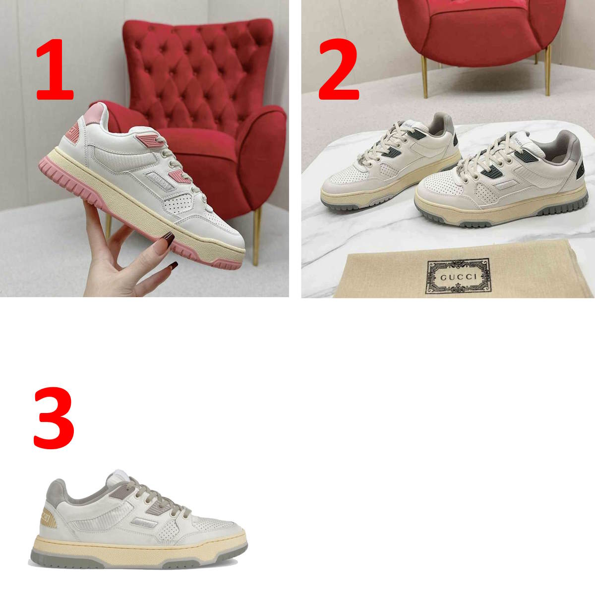 GU  Sneakers 3 Color 's