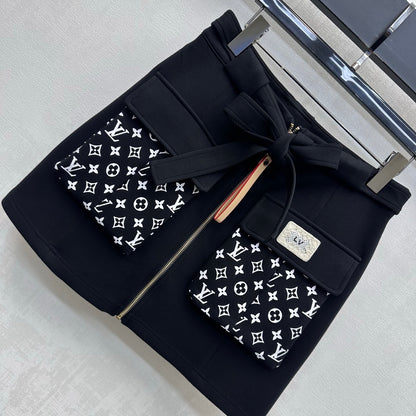 LU  Skirt Shorts Woman Monogram 3 Color's