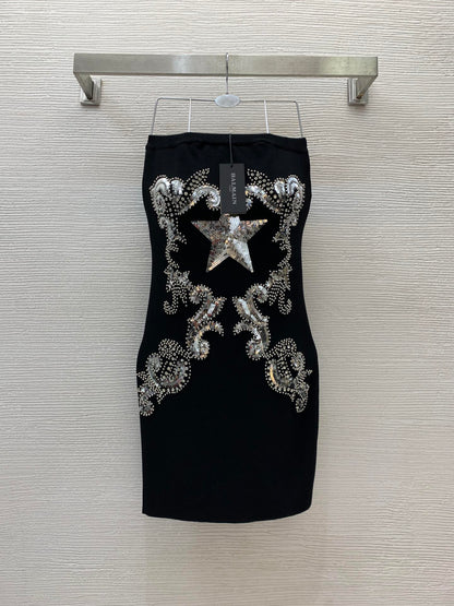 BALMA Strepless Dress