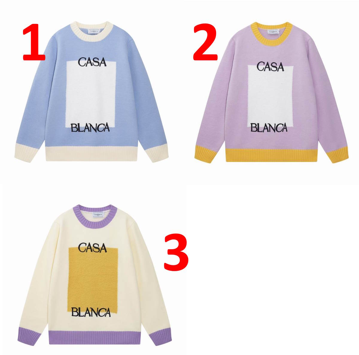 CASA BLANC  Sweater  3 Color's