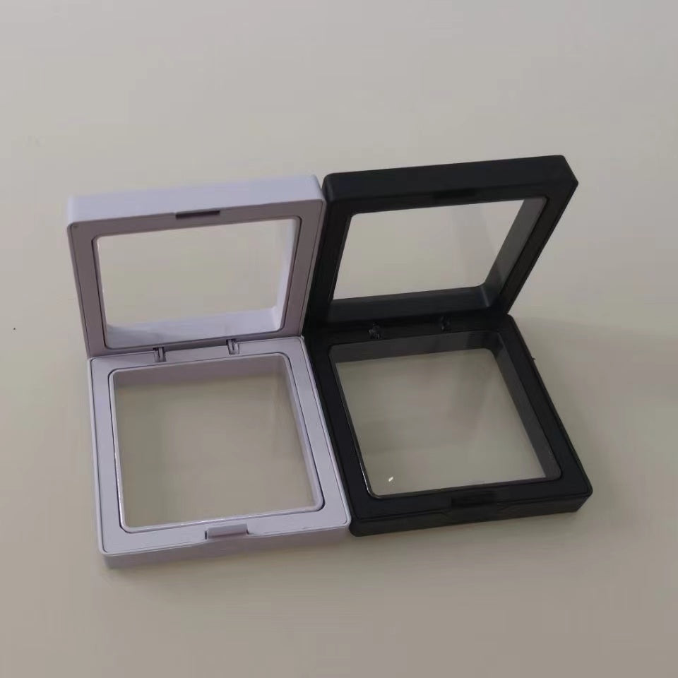 Floating Frame 3D Display Jewelry Box Fashion earrings SALE-min order required