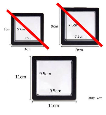 Floating Frame 3D Display Jewelry Box Fashion earrings SALE-min order required