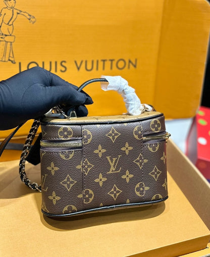 LU  Bag Vanity 19 cm Brown