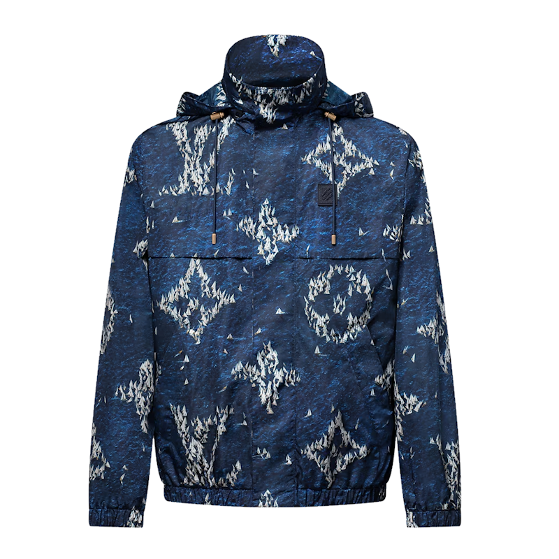 LU Jacket Printed Monogram Windbreaker Hoodie