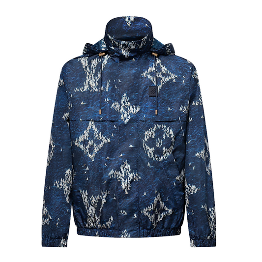 LU Jacket Printed Monogram Windbreaker Hoodie