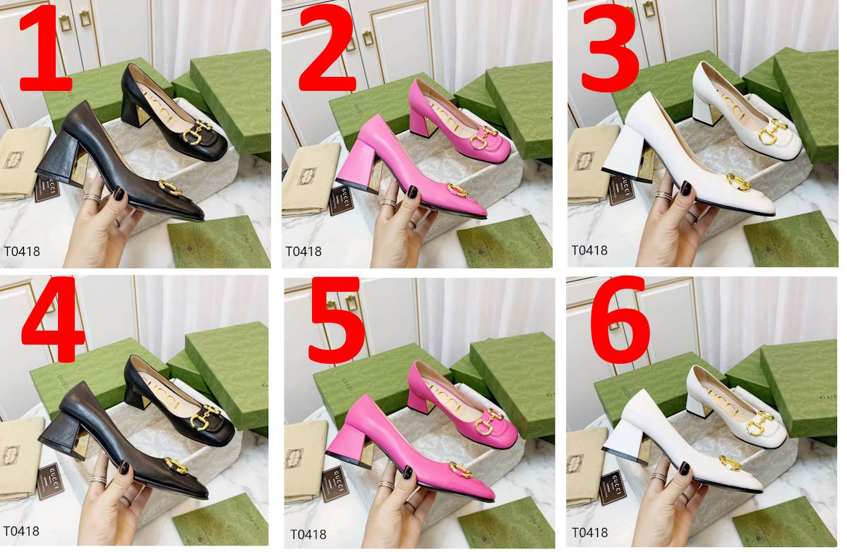 GU Shoes Heels 6 Color 's