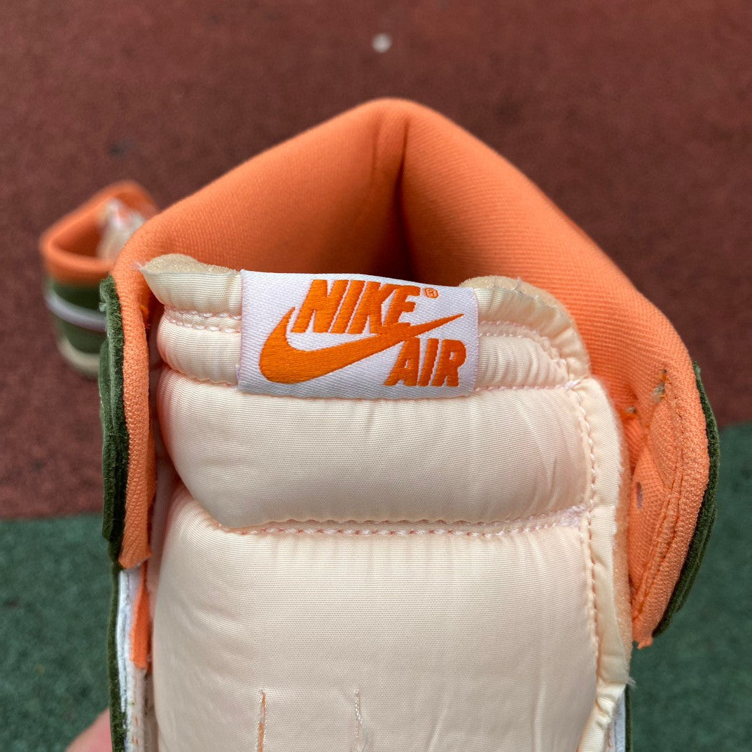 N*KE Air Jorda  Celadon AJ 1 Sneakers 46