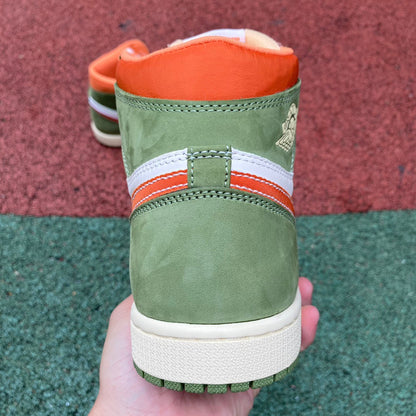 N*KE Air Jorda  Celadon AJ 1 Sneakers 46