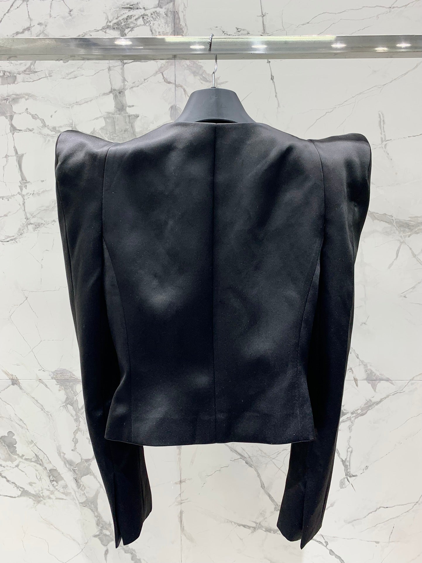 BALMA Satin Stone Jewelry Jacket Woman