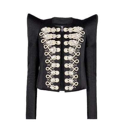BALMA Satin Stone Jewelry Jacket Woman