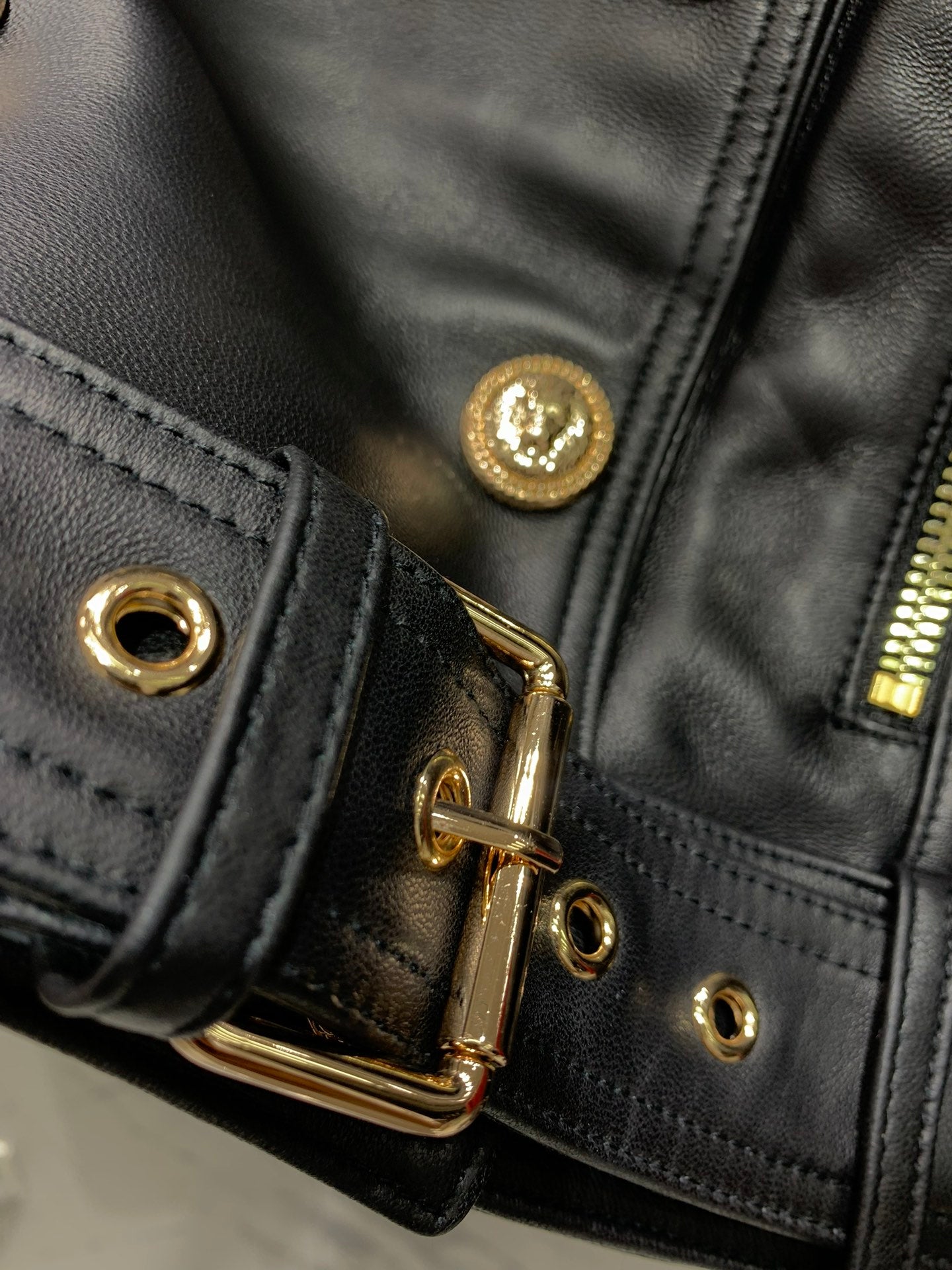 BALMA Leather Jacket Woman