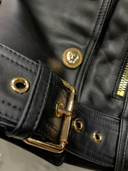 BALMA Leather Jacket Woman