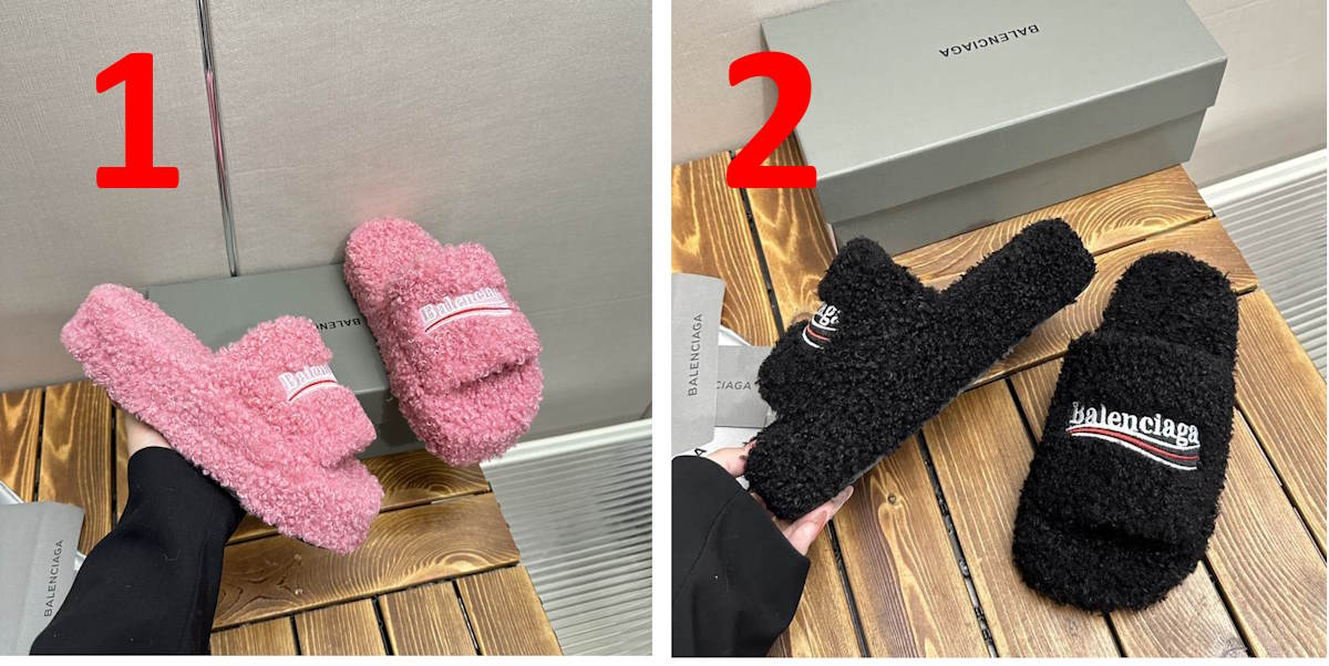 SNBAL  Slippers  2 Color 's