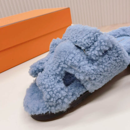 HRM  Slippers  4 Color 's Shearling