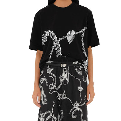 *BURBBER T-shirt long Woman Shield Hardware limited