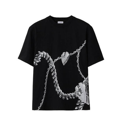 *BURBBER T-shirt long Woman Shield Hardware limited
