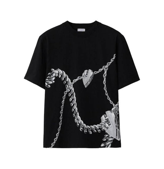 *BURBBER T-shirt long Woman Shield Hardware limited