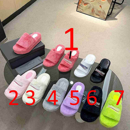 SNBAL   Slippers  Wedge  7 Color 's