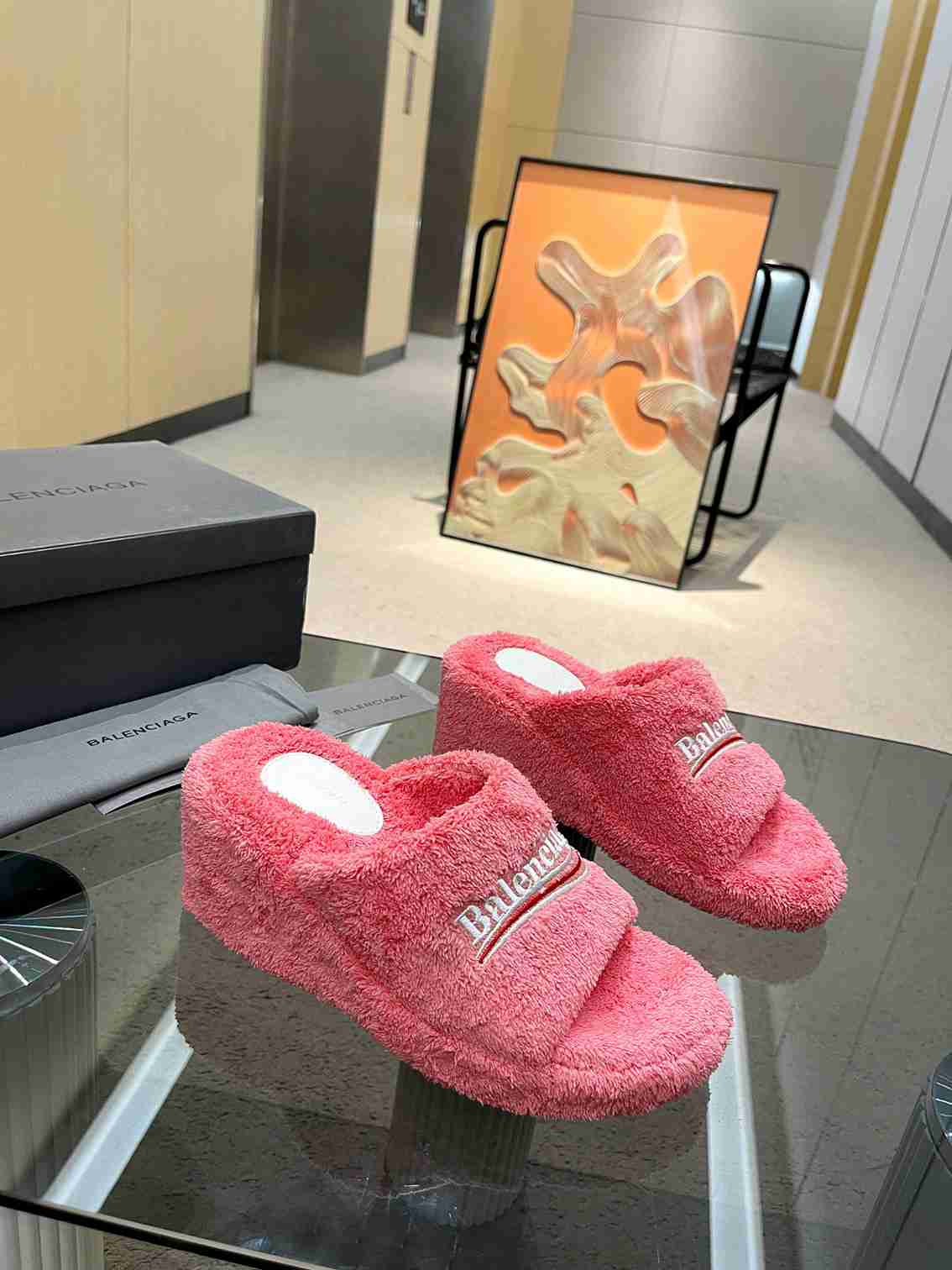 SNBAL   Slippers  Wedge  7 Color 's