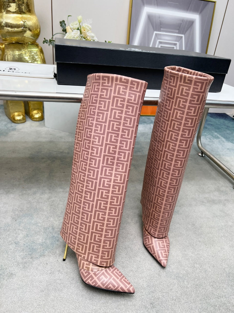BALMA Boots heels 3 Color 's