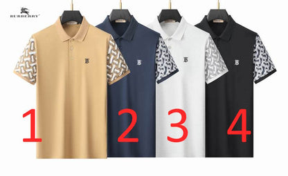 *BURBBER T-shirt 4 Color 's Polo