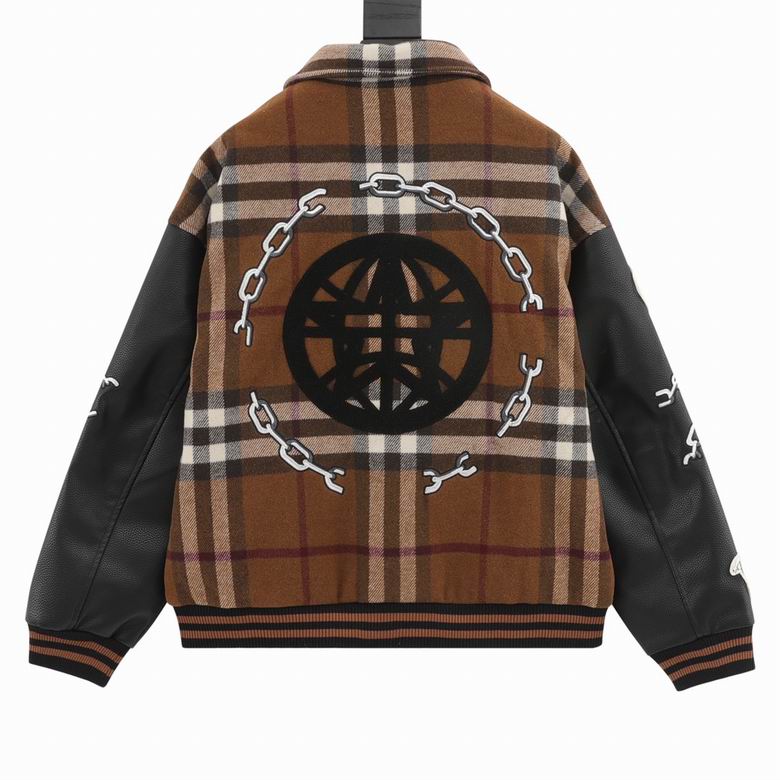*BURBBER Jacket Baseball Varsity Bomber