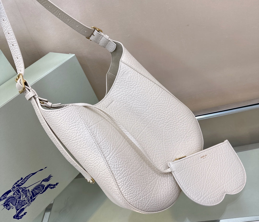*BURBBER Leather Bag 33 cm 2 Color 's