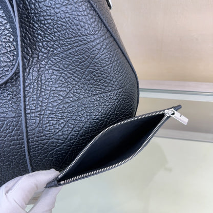 *BURBBER Leather Bag 33 cm 2 Color 's