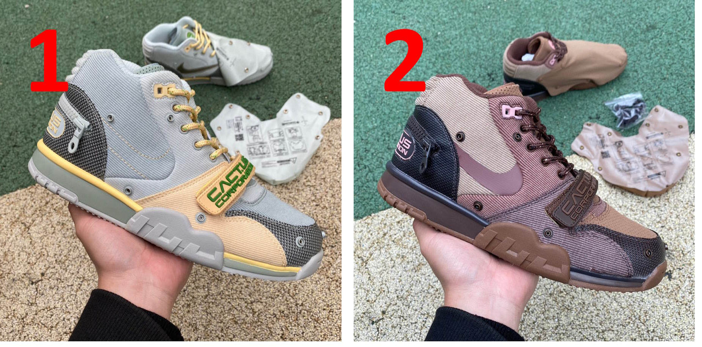 N*KE Sneaker AIR 1  CACT.US  46 Travis  2 Color 's
