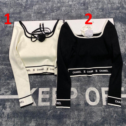 CHL Crop Top  T - shirt Woman 2 Color 's