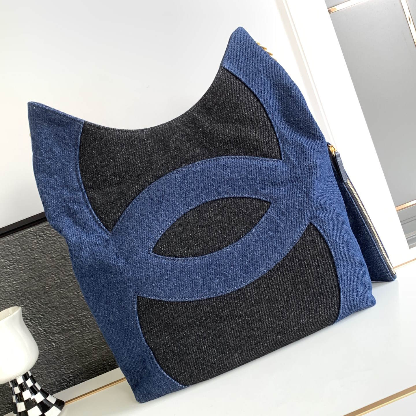 CHL Canvas Shopping  Bag 2 Color 's 38 cm