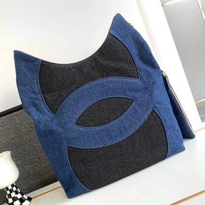 CHL Canvas Shopping  Bag 2 Color 's 38 cm