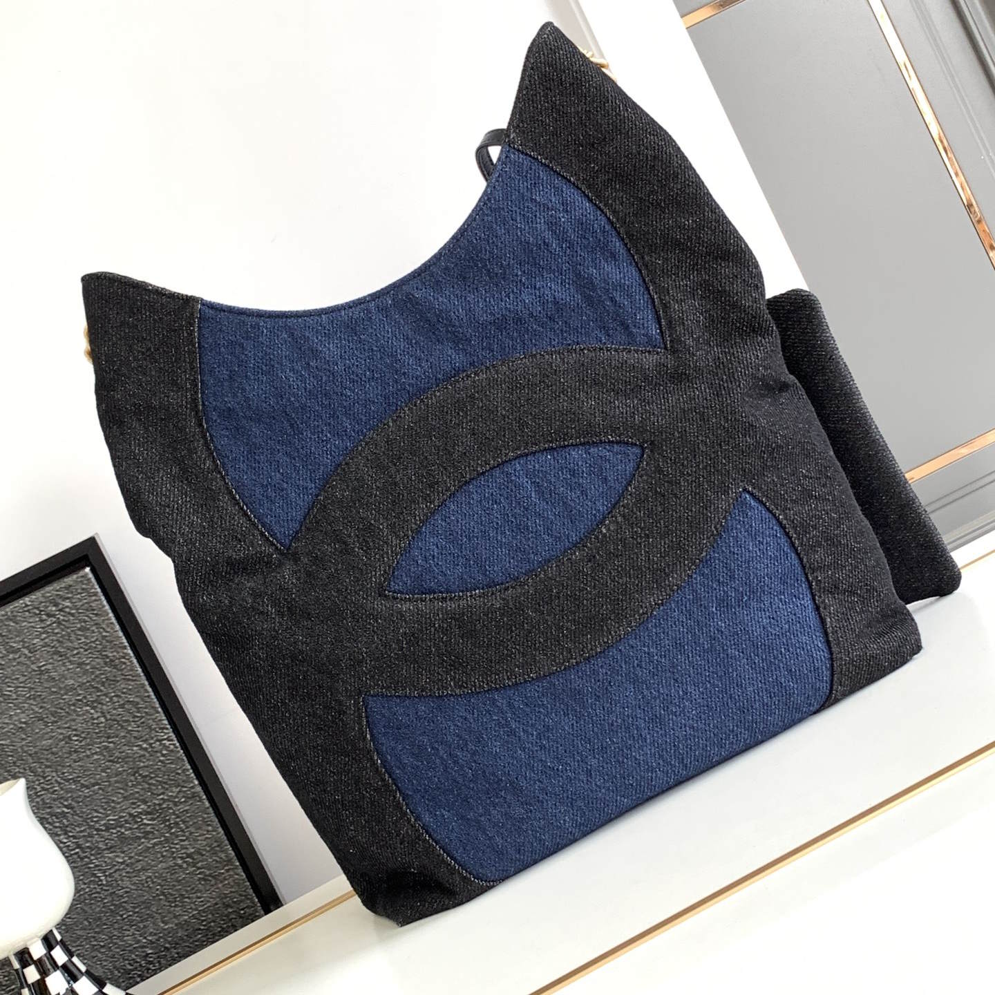 CHL Canvas Shopping  Bag 2 Color 's 38 cm