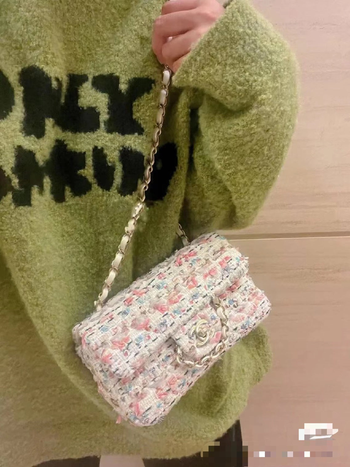 CHL  Bag 23 cm Tweed