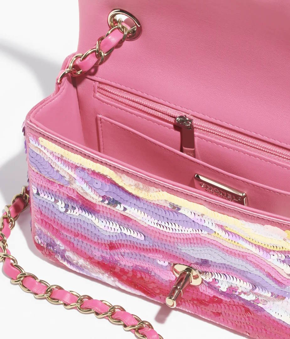 CHL Sequin Bag 20 cm limited