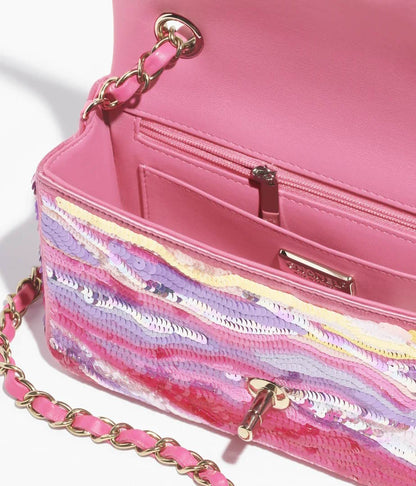 CHL Sequin Bag 20 cm limited