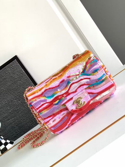 CHL Sequin Bag 20 cm limited