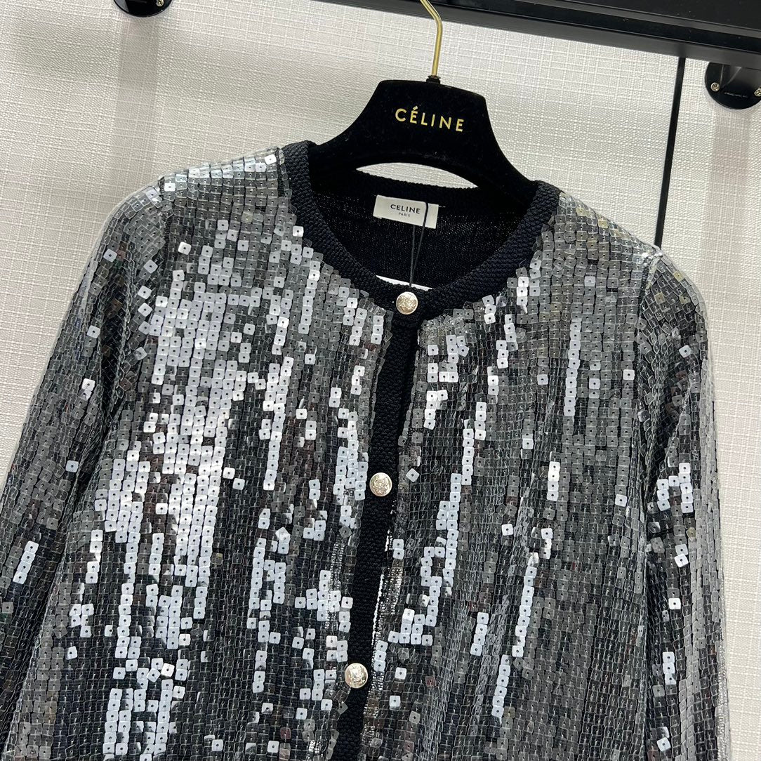 CEL^INE   Jacket  Woman Sequin