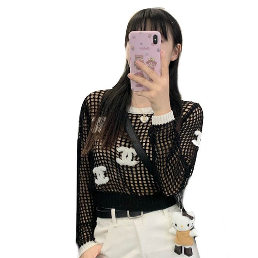 CHL Sweater  Woman Mesh 2 Color 's