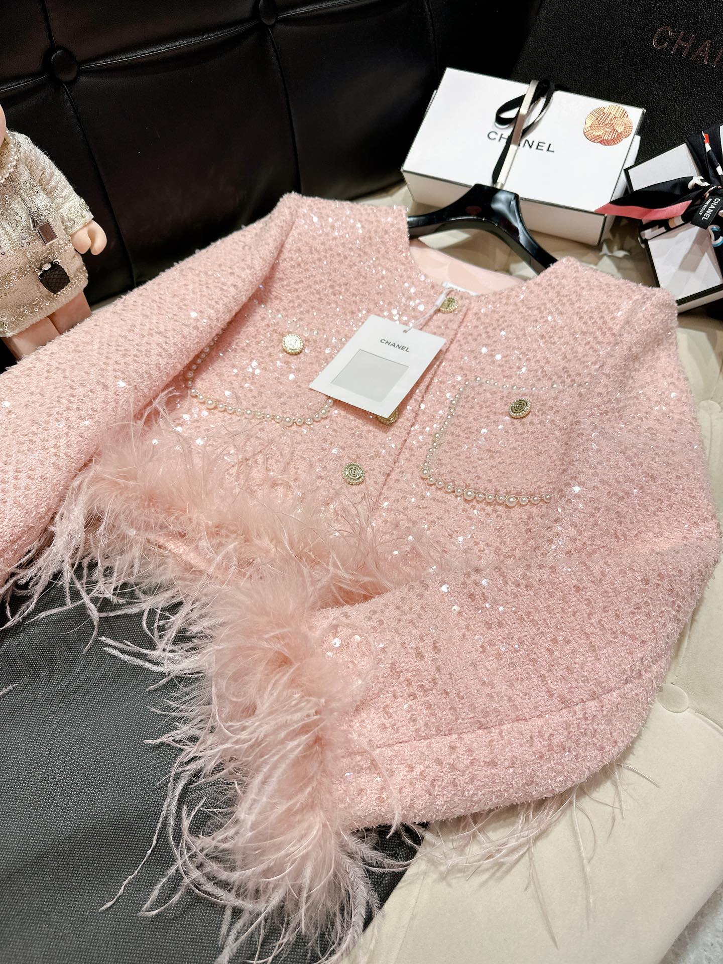 CHL Wool Sequin Jacket Woman  2 Color s' GO