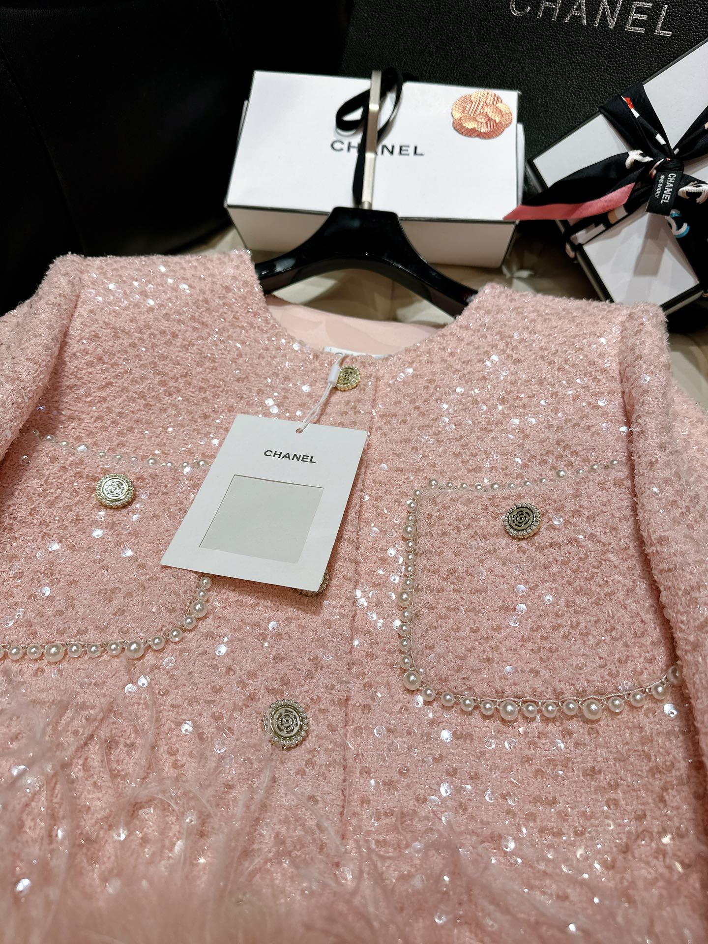 CHL Wool Sequin Jacket Woman  2 Color s' GO