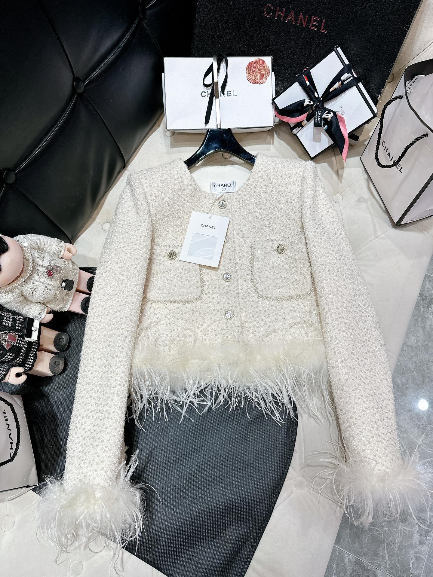 CHL Wool Sequin Jacket Woman  2 Color s' GO